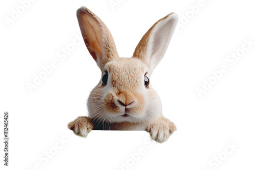 a close up of a rabbit