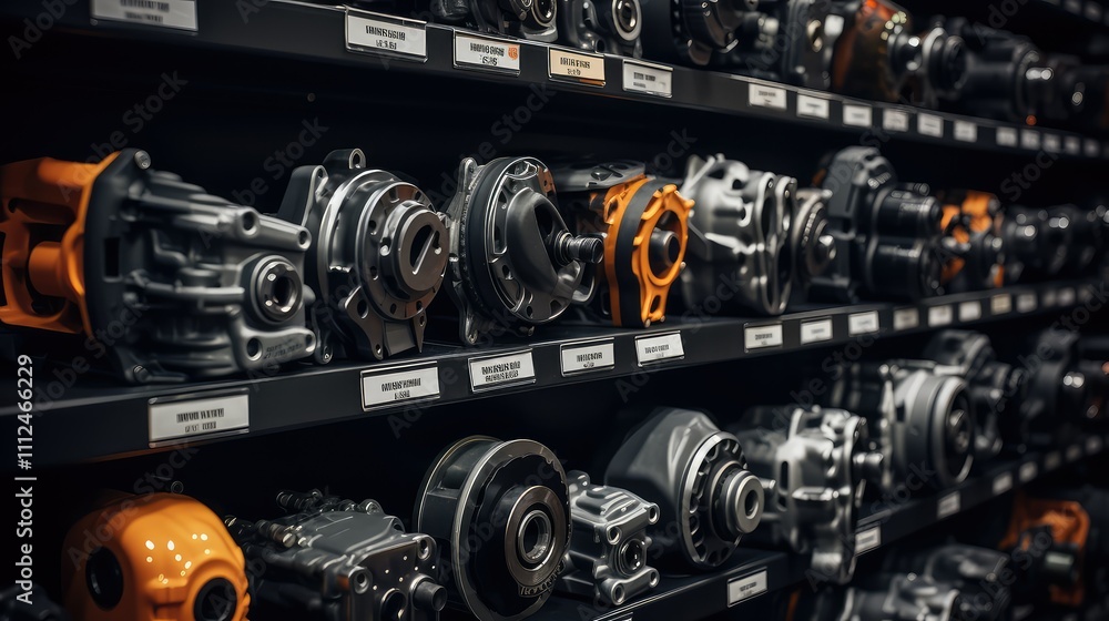 Fototapeta premium clutch car gear box