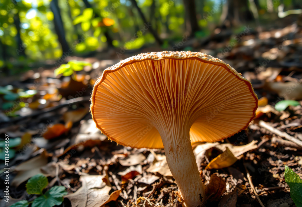 Fototapeta premium Mushroom Gills