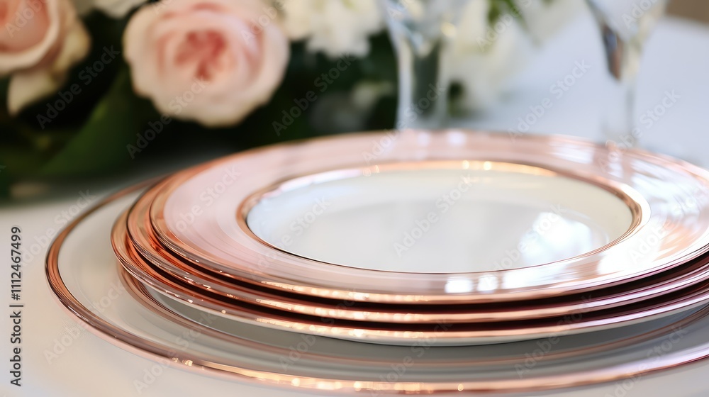 glamour rose gold borders glamour rose gold borders