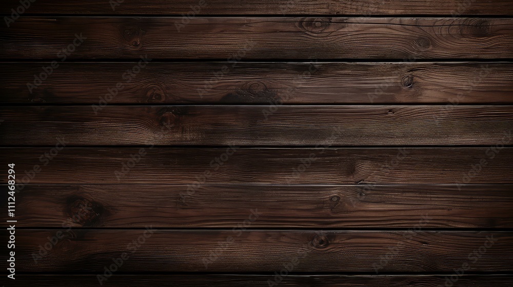 Naklejka premium dark wood planks texture