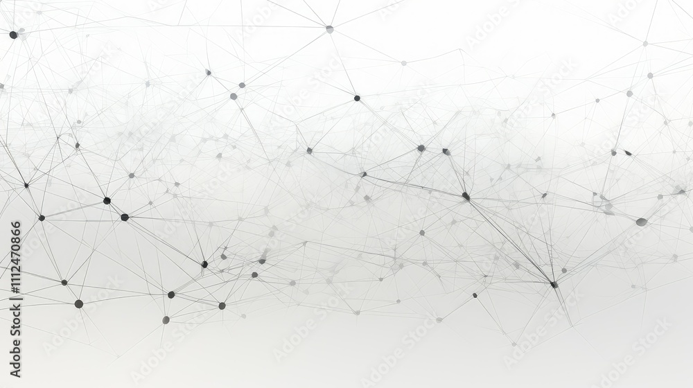 technology network white background technology network white background
