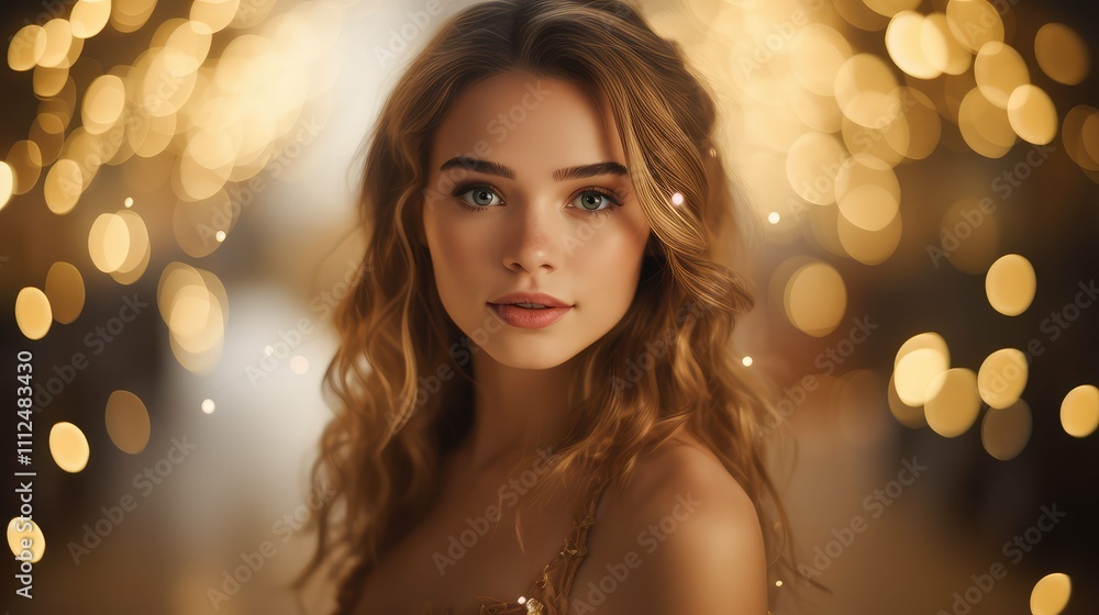 dreamy gold bokeh overlay dreamy gold bokeh overlay