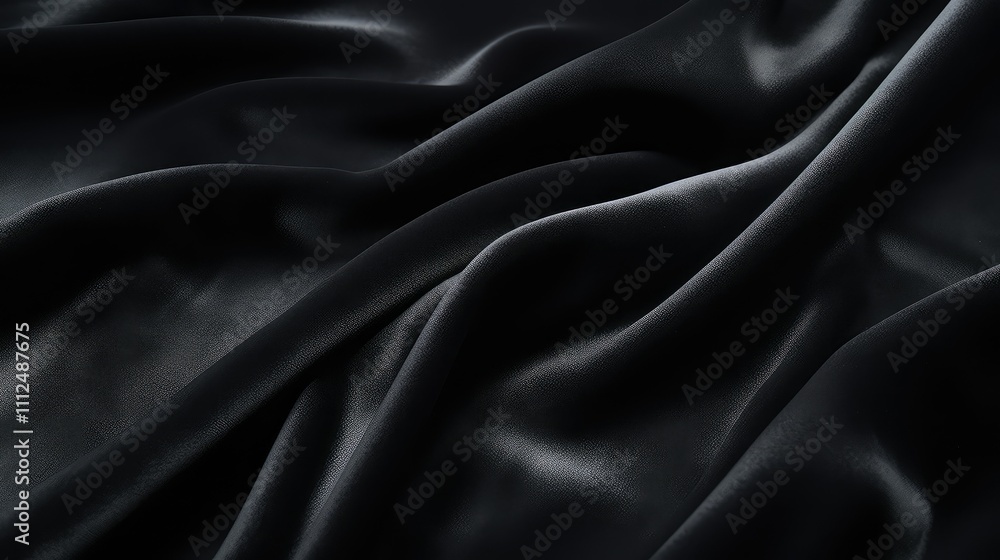 Obraz premium soft black texture