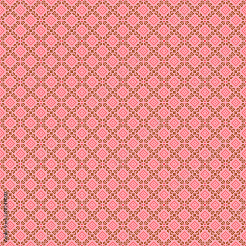 Beautiful seamless pattern design by geometric 