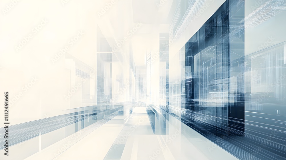 Abstract Cityscape Modern Architectural Design Abstract Cityscape Modern Architectural Design