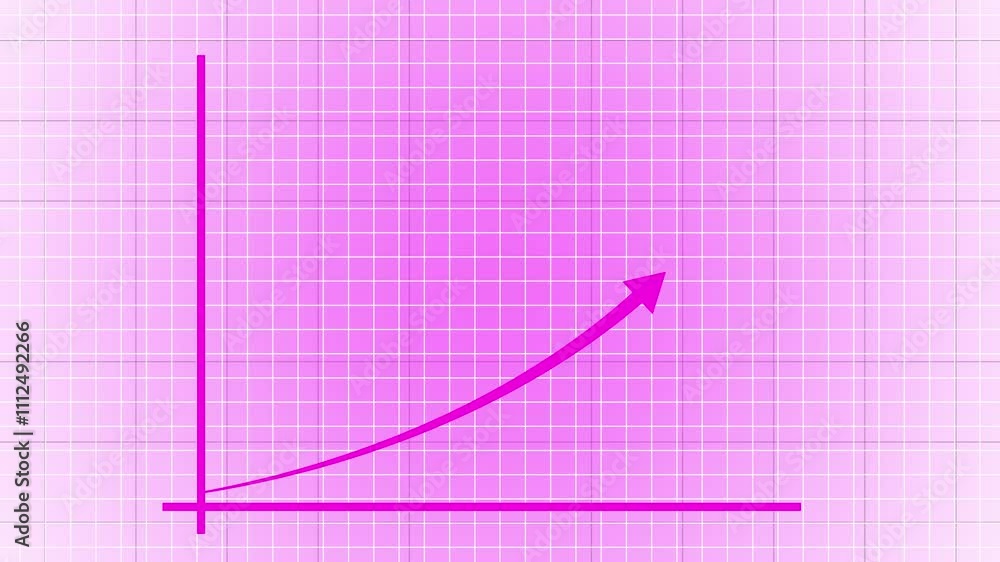Abstract arrow up business graph icon animation. business chart growth concept animation. Abstract arrow up business graph icon animation. business chart growth concept animation.