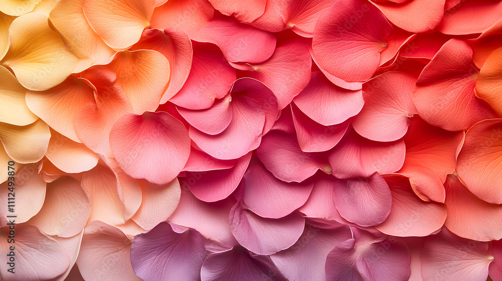 fondo de petalos de rosas de flores en colores pastel degradado diseño elegante y natural con concepto floral romantico fondo de petalos de rosas de flores en colores pastel degradado diseño elegante y natural con concepto floral romantico