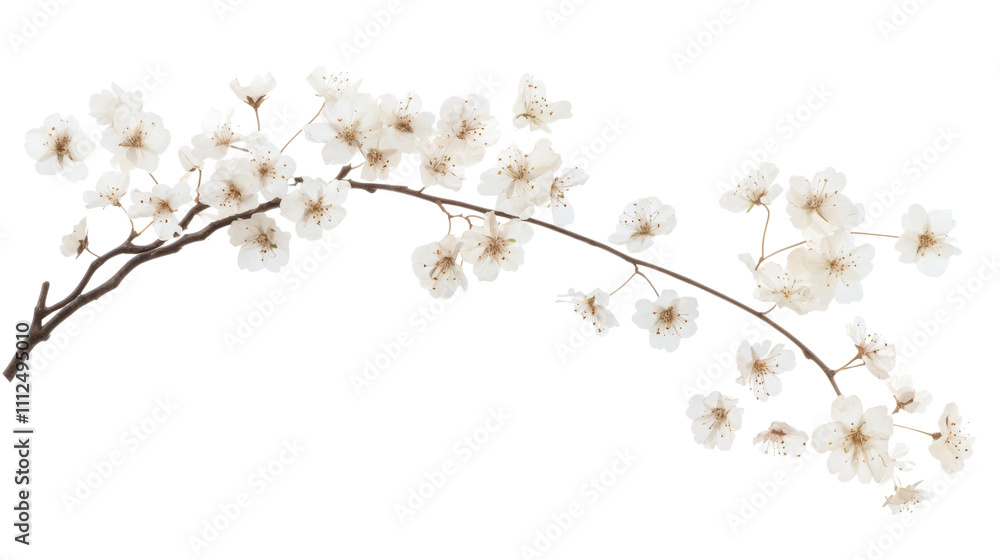 Rosa branch in bloom transparent background Rosa branch in bloom transparent background