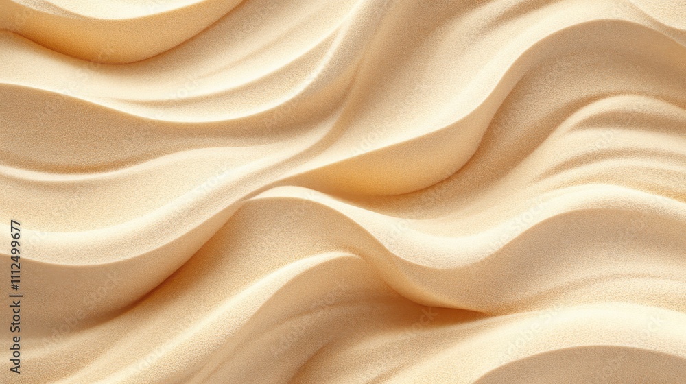 Fototapeta premium Close up of a very large wavy pattern