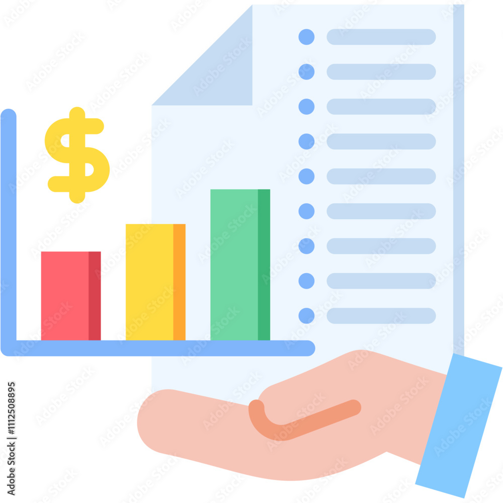 Financial Report Icon