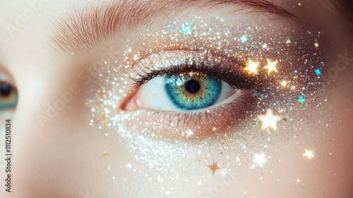 Sparkling Eyes Makeup Design