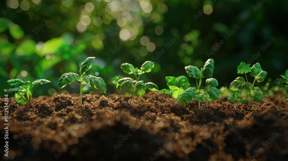 Growing Plants in Rich Soil Growing Plants in Rich Soil