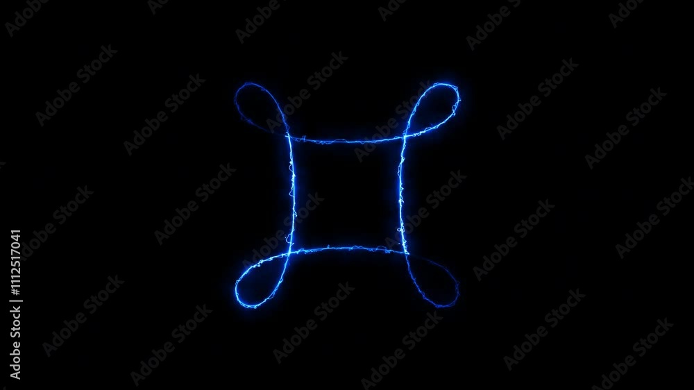 abstract neon background of neon infinity sign, fast moving blue and pink rays to both sides. glowing lines, 4K animated template abstract neon background of neon infinity sign, fast moving blue and pink rays to both sides. glowing lines, 4K animated template
