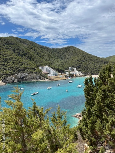 view of the sea and mountains