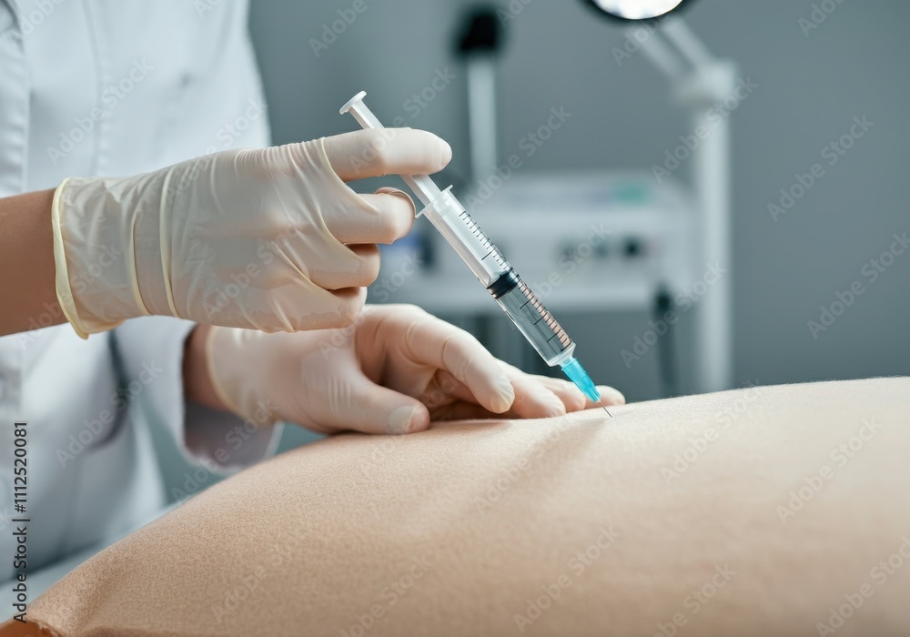 Precision Injection Technique in a Medical Aesthetic Setting