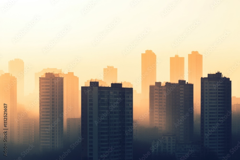 Aerial view of a city with tall buildings and streets below Aerial view of a city with tall buildings and streets below