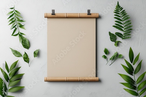 Natural environments for eco-friendly rollup mockup inspiration photo