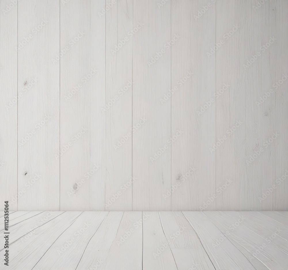 Minimalist white wood backdrop with subtle grain lines, empty, bright Minimalist white wood backdrop with subtle grain lines, empty, bright