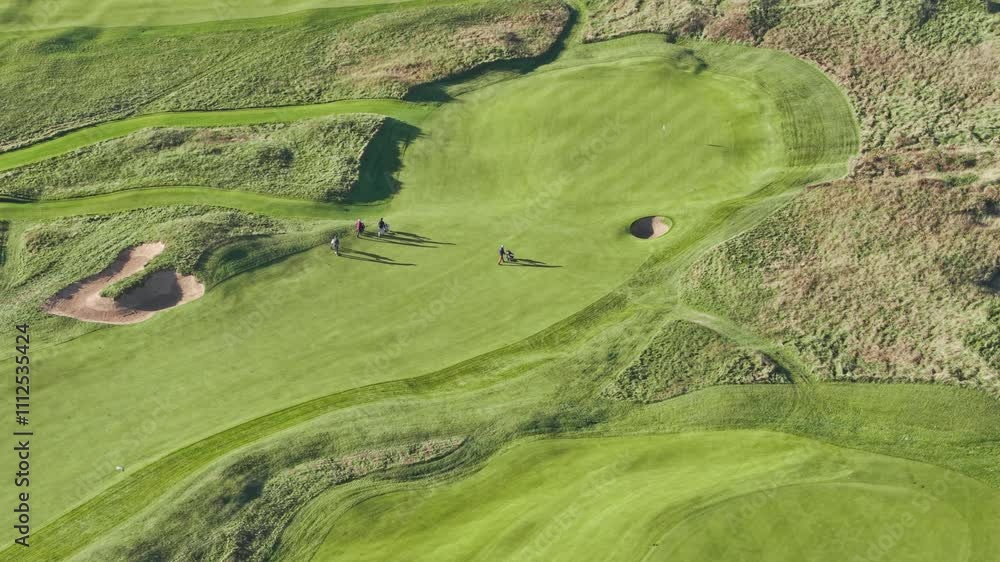 Leasowe golf course, Wirral coast, merseyside, England Leasowe golf course, Wirral coast, merseyside, England