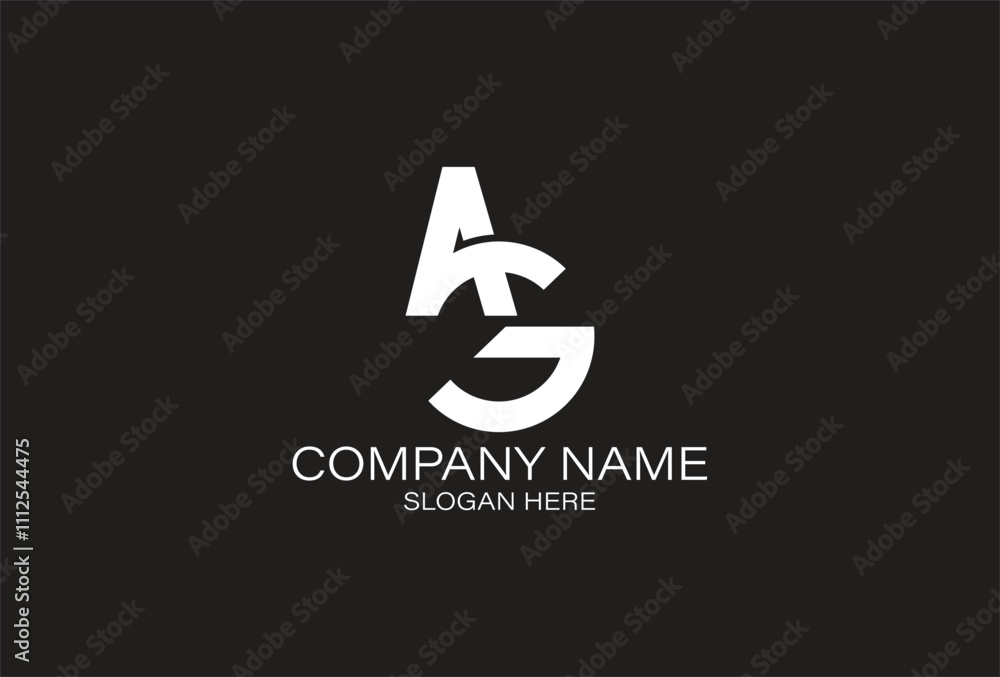 AG luxury monogram logo design for you company and business AG luxury monogram logo design for you company and business
