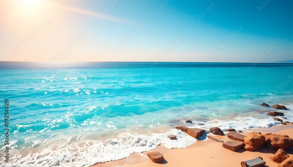 Obraz premium coral reef in the blue sea