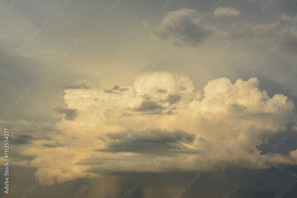 a sky with stormy clouds and a rainbow sky before storm a sky with stormy clouds and a rainbow sky before storm