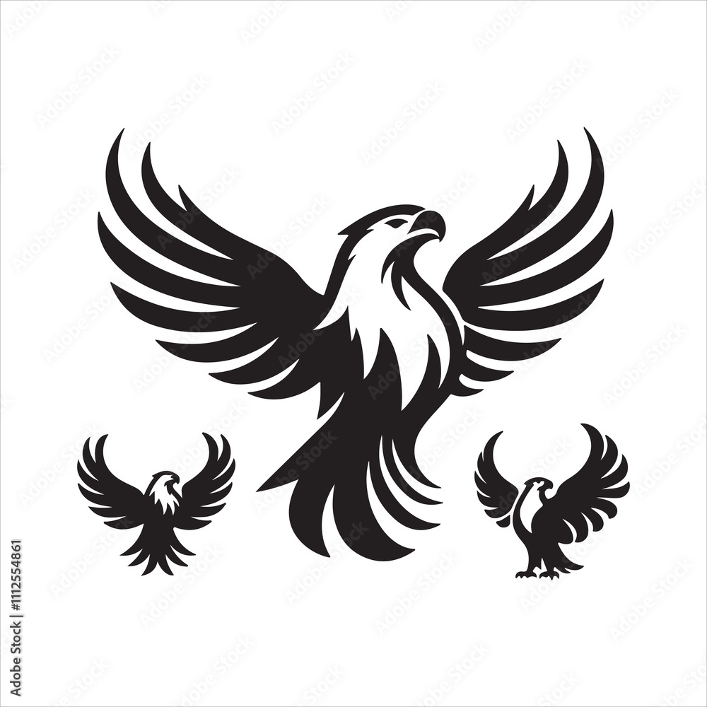 Obraz premium eagle tattoo design