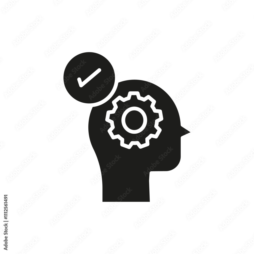 Interpretation icon Symbol mark in Outline style Interpretation icon Symbol mark in Outline style