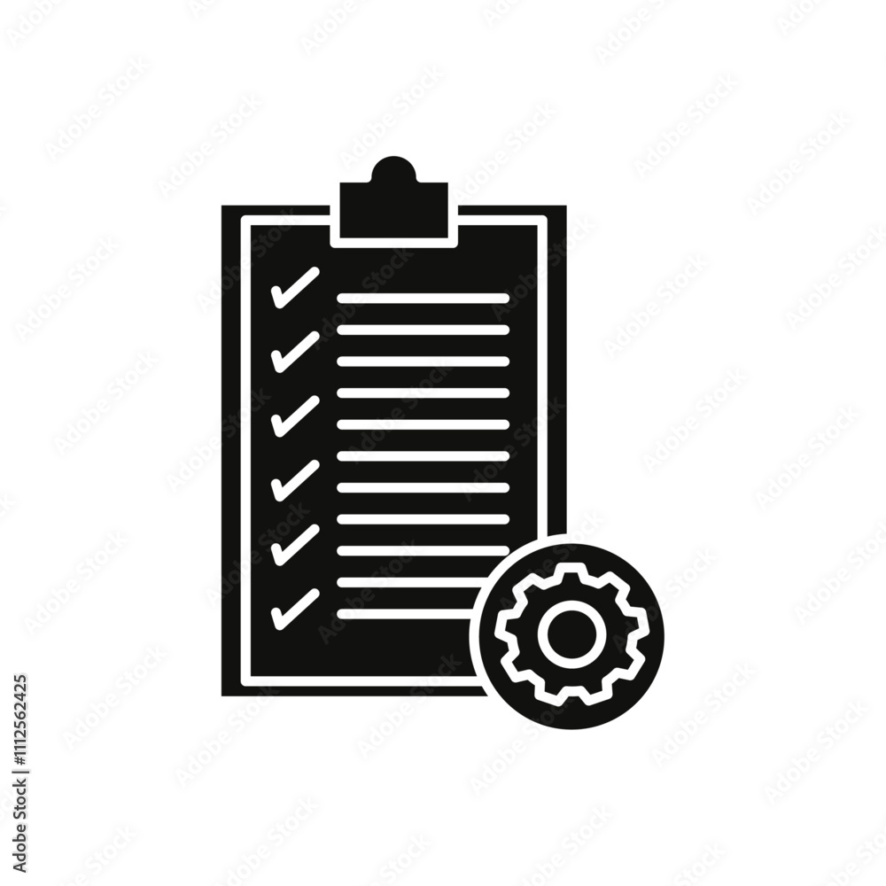Project management icon Symbol mark in Outline style Project management icon Symbol mark in Outline style