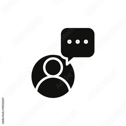 SEO consulting icon Symbol mark in Outline style