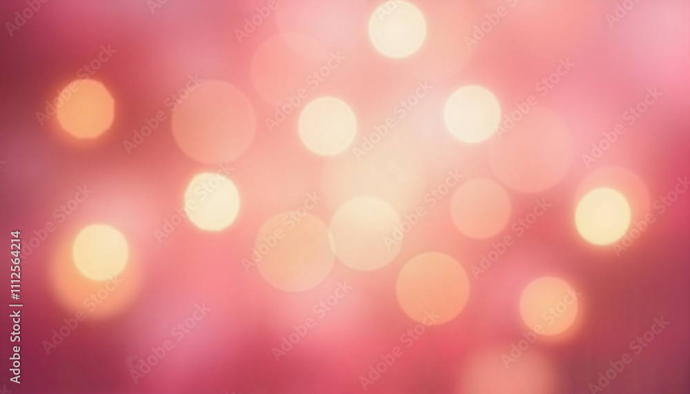 Soft bokeh lights background in pink and golden tones for dreamy and elegant designs Soft bokeh lights background in pink and golden tones for dreamy and elegant designs