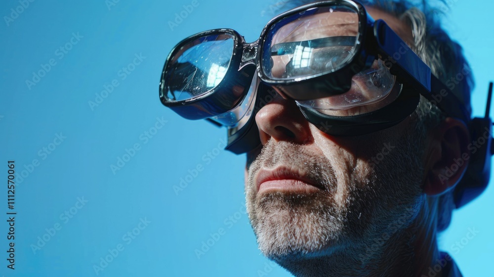 A formal gentleman wearing sunglasses and a tie A formal gentleman wearing sunglasses and a tie