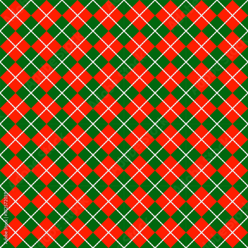 Christmas theme paper pattern for wrapping gifts and pattern for handkerchiefs