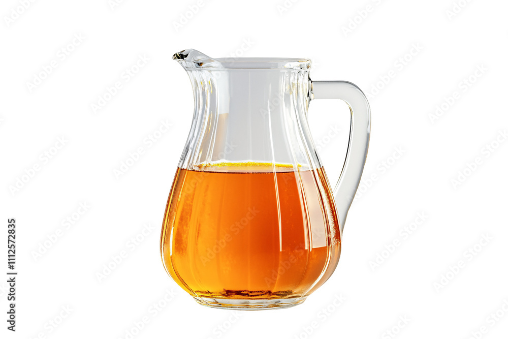 a glass pitcher with a yellow liquid in it a glass pitcher with a yellow liquid in it