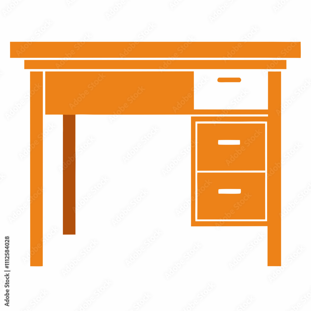 Table A Silhouette Vector Table A Silhouette Vector