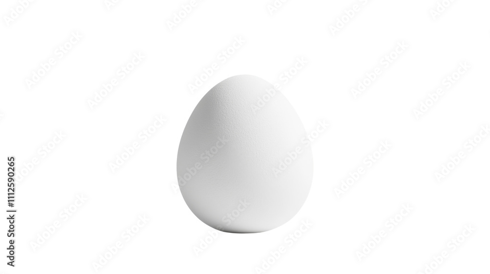 White egg transparent background
