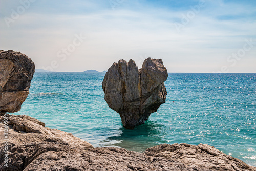 Obraz na płótnie Bucht von Preveli w salonie