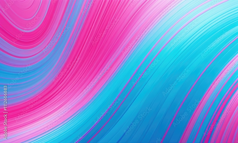 Vibrant abstract waves in pink and blue with dynamic flowing lines Vibrant abstract waves in pink and blue with dynamic flowing lines