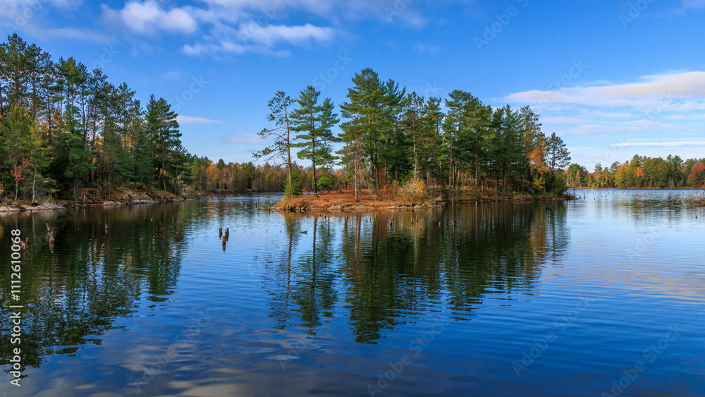 Obraz premium Island Pond (2024)