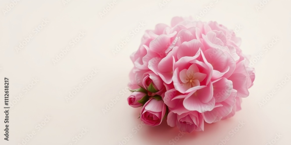 A delicate cluster of pink blossoms, soft petals unfurling in a graceful arrangement, creating a delicate and charming floral design. A delicate cluster of pink blossoms, soft petals unfurling in a graceful arrangement, creating a delicate and charming floral design.
