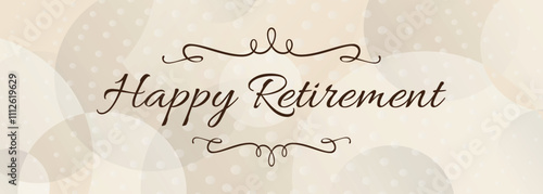 happy retirement text	