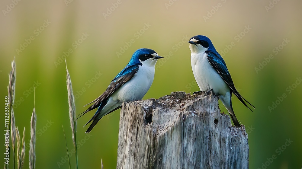 Obraz premium black capped kingfisher