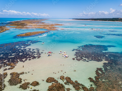 Maragogi, known as the Brazilian Caribbean, is considered one of the best tourist destinations in northeastern Brazil. photo