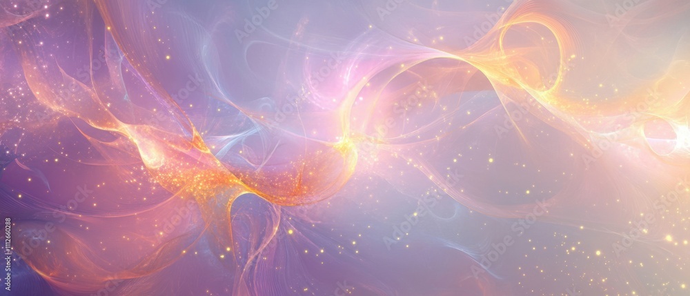 Abstract swirling colors with light and sparkles. Abstract swirling colors with light and sparkles.