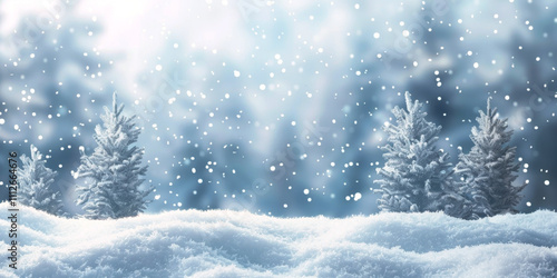 Wallpaper Mural winter landscape snowdrifts Generative AI Torontodigital.ca