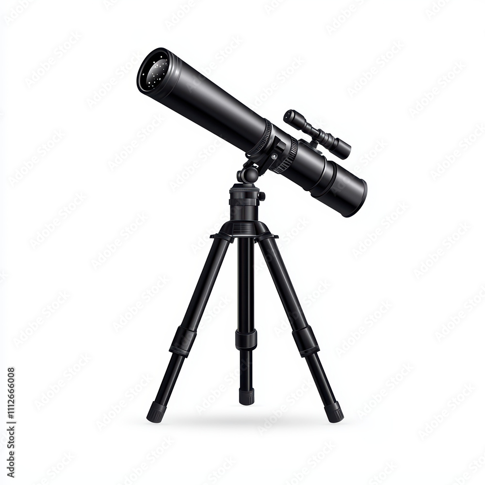 High quality telescope on tripod for stargazing and astronomy enthusiasts. This durable and portable telescope offers clear views of celestial objects High quality telescope on tripod for stargazing and astronomy enthusiasts. This durable and portable telescope offers clear views of celestial objects