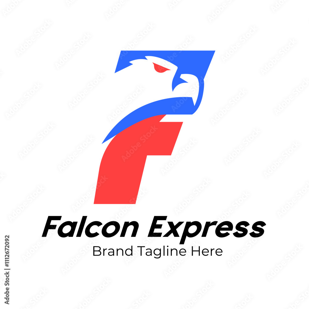 Logo Letter F Eagle ,Logo For Transportation,Delivery,Shipping and Express Delivery Business Logo Letter F Eagle ,Logo For Transportation,Delivery,Shipping and Express Delivery Business