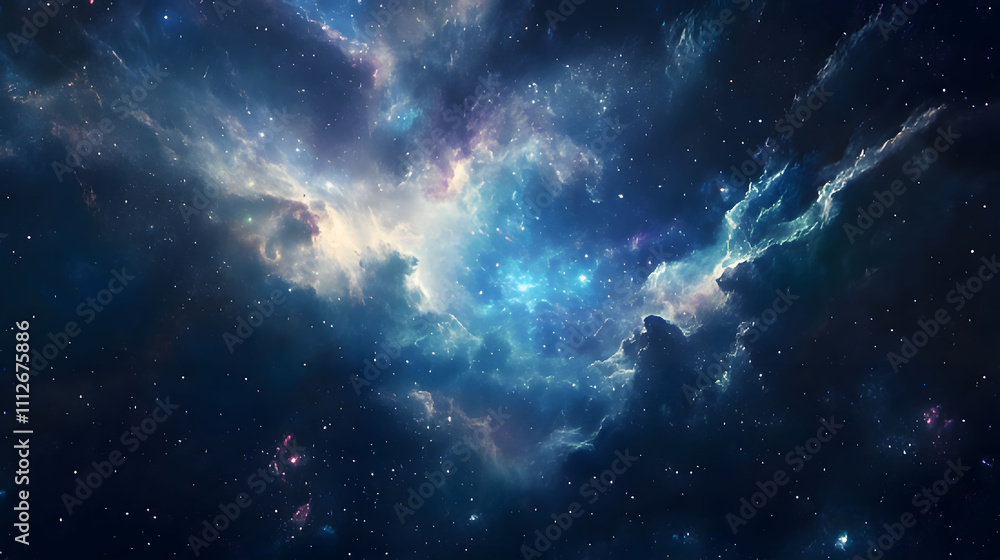 a space background with a lot of stars and galaxy. Generative AI a space background with a lot of stars and galaxy. Generative AI