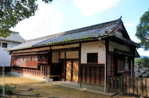 宇和島城 穂積陳重・八束兄弟生家長屋門